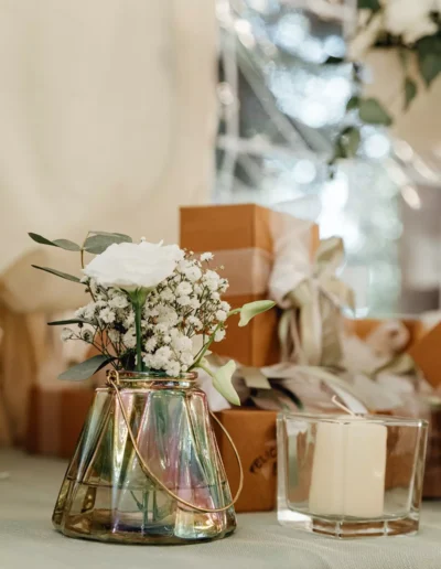 Particolare di bomboniere